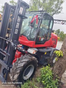 Chariot élévateur diesel manuel Fd30 Fd35, fabrication chinoise, capacité de 3 tonnes, prix bas, état d'occasion, boîte de vitesses, moteur, composants principaux, 5T - Product Image 2