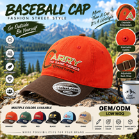 Casquette de baseball unisexe d'inspiration coréenne, motif léopard/lettres, personnalisable avec logo, chapeau de soleil pour sports d'été et tenues décontractées, faible MOQ
