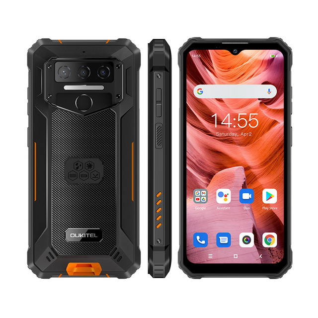 OUKITEL WP23 Plus 4G Android 14.0 Mobile Phone 8GB 256GB Octa Core CPU Rugged Smart Dustproof Feature Global Version Cell Phone
