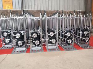 Penjualan laris troli tangan lipat perak murah dengan kapasitas 200 kg truk karung penghemat ruang untuk gudang & pengangkutan pengiriman - Product Image 4