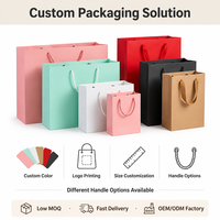 Sac de courses en papier écologique personnalisé de qualité supérieure, ruban en corde, impression offset 8 couleurs, logo personnalisé, dégradable, recyclable pour bougies