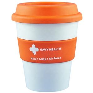 Taza <span class=keywords><strong>de</strong></span> café ecológica <span class=keywords><strong>de</strong></span> salud, azul marino, sublimación - Product Image 4