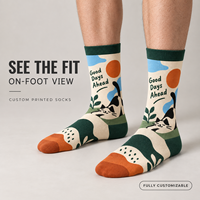 Chaussettes numériques 360 personnalisées OEM pour adultes, en polyester/nylon/coton/bambou/laine, résistantes aux déchirures, à séchage rapide, respirantes et sans coutures