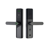 Usine OEM Haute Sécurité Rfid Carte Mot de Passe Code Électrique Numérique Serrure De Porte Intelligente D'empreintes Digitales Tuya Ttlock App