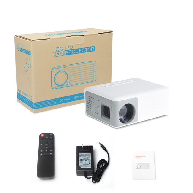720P Portable Mini Pocket Projector Home Theater Multimedia Movie Projector with 4K 1080p Support LED Proyector