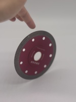 Disque de coupe diamanté turbo 115 mm, pressé et fritté, alésage 22,23 mm pour carrelage, porcelaine, granit - OEM ODM