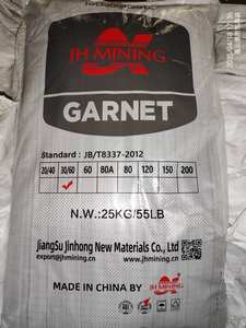 Granat B60 (30-60 Mesh) Wird für Luft- und Raumfahrt sowie Automobilkomponenten zur Metallpolitur durch Sandstrahler Verwendet - Product Image 4