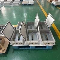 Boîtier de terminaison antidéflagrant (boîtier de jonction) en acier au carbone IP66 Ex Eb IIC T4 Gb RAL7035, revêtement poudré, marque LD, modèle 220V 5A