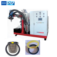 Équipement de moulage par injection de machine de coulée d'élastomère de polyuréthane à 3 composants pour la production de bagues d'étanchéité en PU | Usine de fabrication