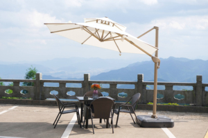 Sombrilla Cantilever <span class=keywords><strong>para</strong></span> <span class=keywords><strong>Jardín</strong></span>, Parasol Grande Económico, Sombrilla Romana Grande - Product Image 4