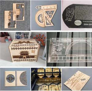 50w 60w 80w <strong>100w</strong> 130w 4060 6090 1390 Wood Plastic Acrylic Leather Rubber Glass <strong>Laser</strong> <strong>Engraving</strong> <strong>Machine</strong> for Cutting - Product Image 3
