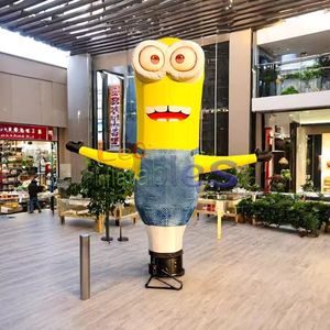 Slogan publicitaire personnalisé Oxford personnage de dessin animé extérieur Mario Tube à air gonflable homme Clown ciel danseur modèle pour la promotion - Product Image 2