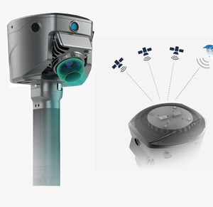 ตัวรับสัญญาณสแลมแบบมือถือ V700S ในร่มกลางแจ้งแบบสำรวจโดยไม่มีสัญญาณ GNSS สำหรับวิศวกรรมและ bim GNSS BASE Rover RTK - Product Image 1