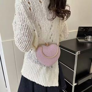 Bolso de mano informal personalizado para mujer, moderno y con nuevo diseño tejido de punto con dos correas para guardar cosas. - Product Image 6