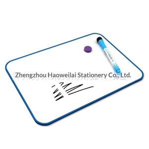 Tableau blanc effaçable portable magnétique pour enfants, tableau d'écriture double face, bloc-notes domestique, enseignement - Product Image 2