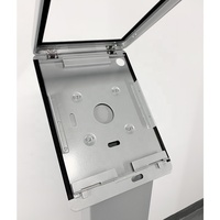 Support de sol autoportant en acier Aluminium pour iPad Pro 12.9 pouces 6e 5e 4e 3e tablette PC verrouillable avec Base lourde