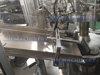 Machine de remplissage et de scellage automatique de tubes en plastique laminé professionnelle, ligne d'emballage de pommades et de gels avec panneau de commande