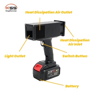 Lampe UV portable rechargeable 365 nm pour la réparation de peinture automobile, la <span class=keywords><strong>d</strong></span>étection de fuites fluorescentes et le durcissement <span class=keywords><strong>d</strong></span>'adhésifs UV - Product Image 3