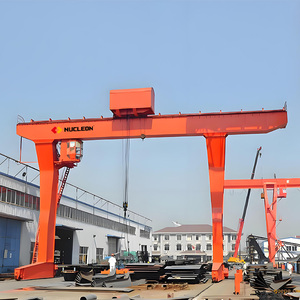 Pont roulant mobile à poutre simple à commande à distance de type L, palan électrique, 10 tonnes, 20 tonnes, 30 tonnes à vendre - Product Image 6