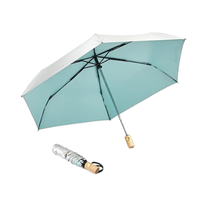 G4free Hồ Màu Xanh Du Lịch Ô UPF 50 + UV Bảo Vệ 42 Inch Trọng Lượng Nhẹ Tự Động Mở Đóng Gấp Mặt Trời Mưa Ô Hiện Đại - Product Image 1