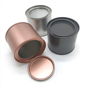 Caja de té redonda, lata con papel de aluminio sellado, conservación de embalaje - Product Image 3