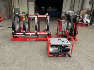 เครื่องเชื่อมท่อ HDPE ไฮดรอลิก ขนาด 250-500 มม. แบบเชื่อมชน รุ่น Hot Sale พร้อมอุปกรณ์เชื่อมต่อและเครื่องเทอร์โมฟิวชั่น - Product Image 3