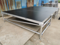 Système de support de scène en alliage d'aluminium SC9600, portable et léger, pour événements intérieurs/extérieurs, concerts mobiles, roadshows
