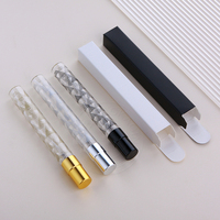 Flacon d'échantillon de parfum SUMEEAR avec bouchon pulvérisateur 10 ml en verre rechargeable, design personnalisé, boîte d'emballage avec logo