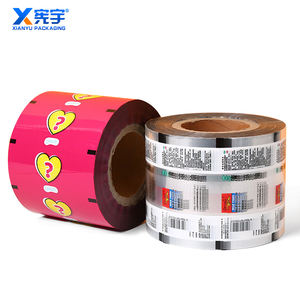 Rollo de película de plástico para alimentos con logotipo personalizado, resistente a bajas temperaturas, rollo de película congelada, impresión transparente, bolsa de sellado de alimentos resistente - Product Image 2