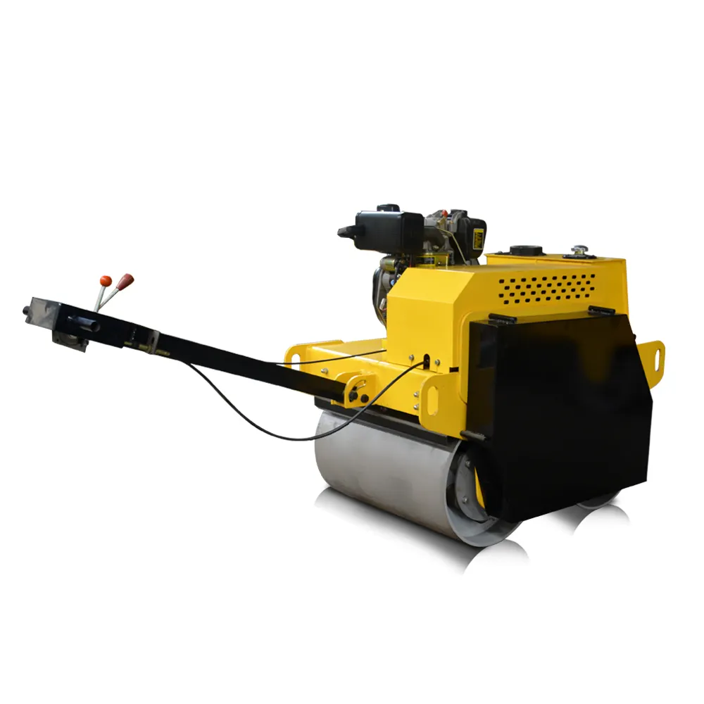 Simple to operate earth compactor machine hand held road roller equipment and tools