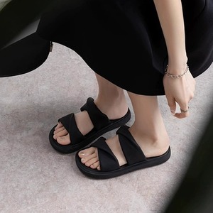 Se Aceptan Diseños OEM y ODM, Sandalias Planas de Verano para Mujer, Modernas, Ligeras, Cómodas, de Tacón Alto, Tipo Chanclas - Product Image 2