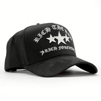 Casquette de baseball sport en daim chromé or rose de qualité supérieure, style vieilli, avec visière incurvée, nouvelle collection originale EL Barbas Hats