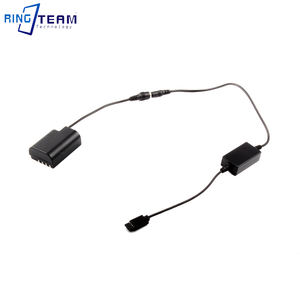 สำหรับ GH3พานาโซนิค GH4 G9LGK G9 <span class=keywords><strong>GH5</strong></span>สำหรับ DJI Ronin กันโคลงพอร์ตแบนกับสาย DC + แบตเตอรี่ปลอม DCC12 DMW-BLF19E การใช้งานกล้อง - Product Image 2