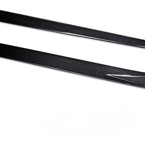 Kit de carrosserie latérale pour <span class=keywords><strong>Mercedes</strong></span> Benz <span class=keywords><strong>AMG</strong></span> GT50, mise à niveau style PK, jupe latérale en fibre de carbone sèche, petit kit de contour - Product Image 2