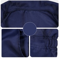 Combinaison de travail bleu marine pour Halloween, costume d'horreur à manches longues pour hommes adultes