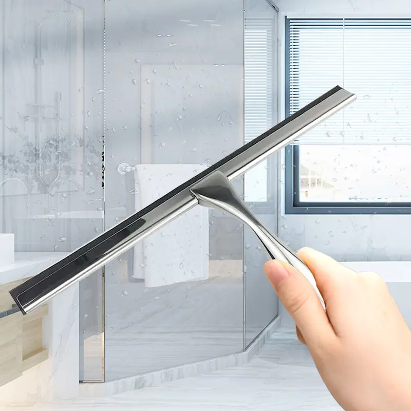 Amazon Hot Sale Stainless Steel Window Washer Squeegees Robust Household Cleaning Tools&Accessories Squeegee