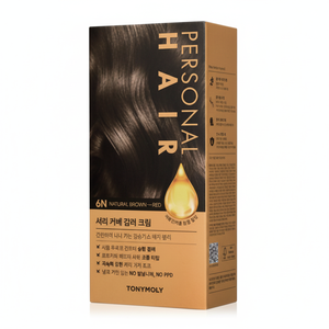 Tony Mori tinta capelli personali copertina in crema 6N (marrone naturale) 1 pz in vendita - Product Image 1