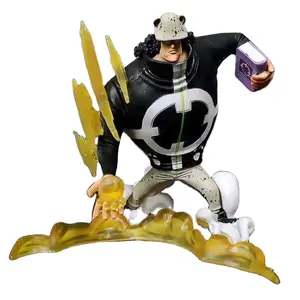 En kaliteli Anime Bartholemew Kuma karikatür modeli PVC oyuncak Action Figure 15cm