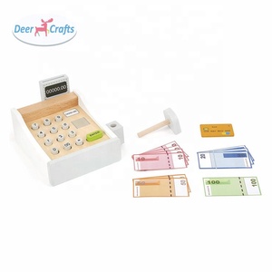 Nouvelle <span class=keywords><strong>caisse</strong></span> <span class=keywords><strong>enregistreuse</strong></span> interactive <span class=keywords><strong>en</strong></span> <span class=keywords><strong>bois</strong></span> pour enfants avec écran d'affichage DD10468 - Product Image 3