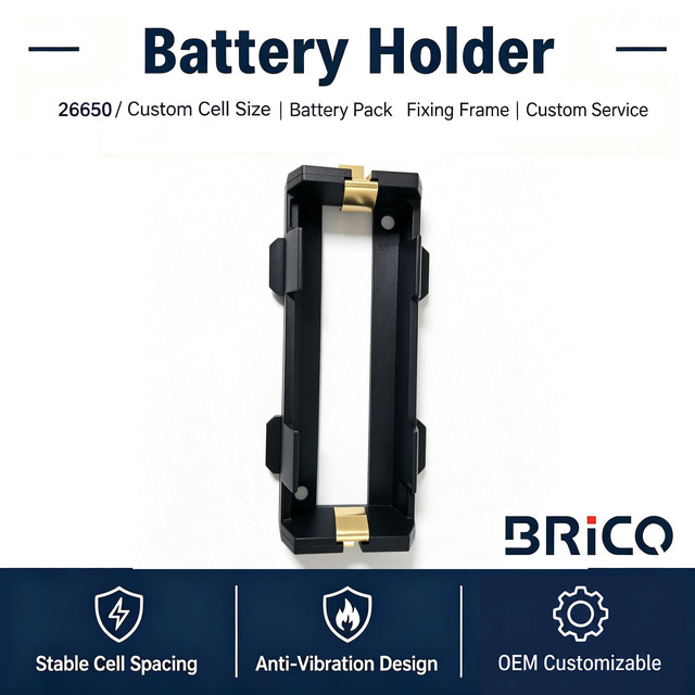 Custom Single 26650 with SMT Battery Holder Single 26650 *1lithium Battery Bracket Battery Holder
