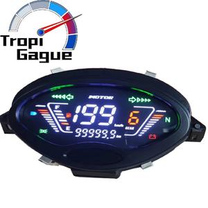 สำหรับฮอนด้า รุซี่ MP100 110 เวฟ 125 เอส คาริสม่า 125 เอ็กซ์ ดี เวฟ 125 อาร์มาตรวัดความเร็วแบบดิจิตอลสำหรับรถจักรยานยนต์ จอ LCD เต็มรูปแบบ - Product Image 2