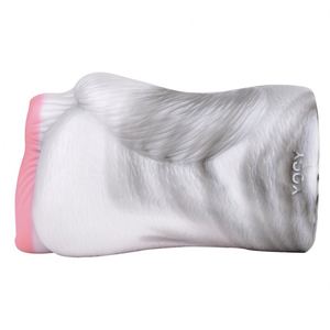 Liquid Double Hole Silicone Male Vagina <b>Masturbator</b> Aircraft Cup Soft Adult Sex Toys - Product Image 5