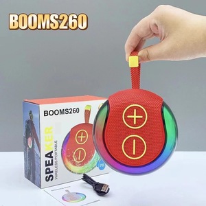 Superventas S260 Bt Music Active Wireless Party Mini forma redonda portátil <span class=keywords><strong>Gaming</strong></span> Sound Equipment Speaker Sexy Bass Aux - Product Image 2