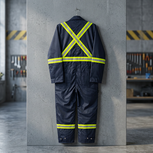 Overol de Trabajo Industrial para Albañilería, Uniforme de Construcción de Nailon, Mono de Manga Larga, Ropa de Trabajo para Talleres, Alta Visibilidad - Product Image 3