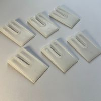Cales et cales de nivellement en plastique transparent en nylon pour meubles, toilettes, lits, tables de restaurant - Antidérapant, fabriqué en Chine