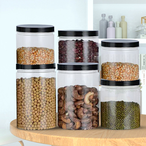 Barattolo in <span class=keywords><strong>Plastica</strong></span> PET <span class=keywords><strong>per</strong></span> <span class=keywords><strong>Alimenti</strong></span> e Cosmetici da 1oz, 2oz, 3oz, 4oz, 5oz, 6oz, 8oz, 10oz, 12oz, 16oz, 32oz - Product Image 1