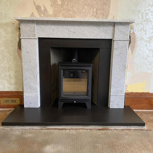 Estufa <span class=keywords><strong>de</strong></span> leña <span class=keywords><strong>de</strong></span> doble <span class=keywords><strong>puerta</strong></span> para interior, estufa <span class=keywords><strong>de</strong></span> hierro fundido <span class=keywords><strong>con</strong></span> horno para quemar madera - Product Image 5