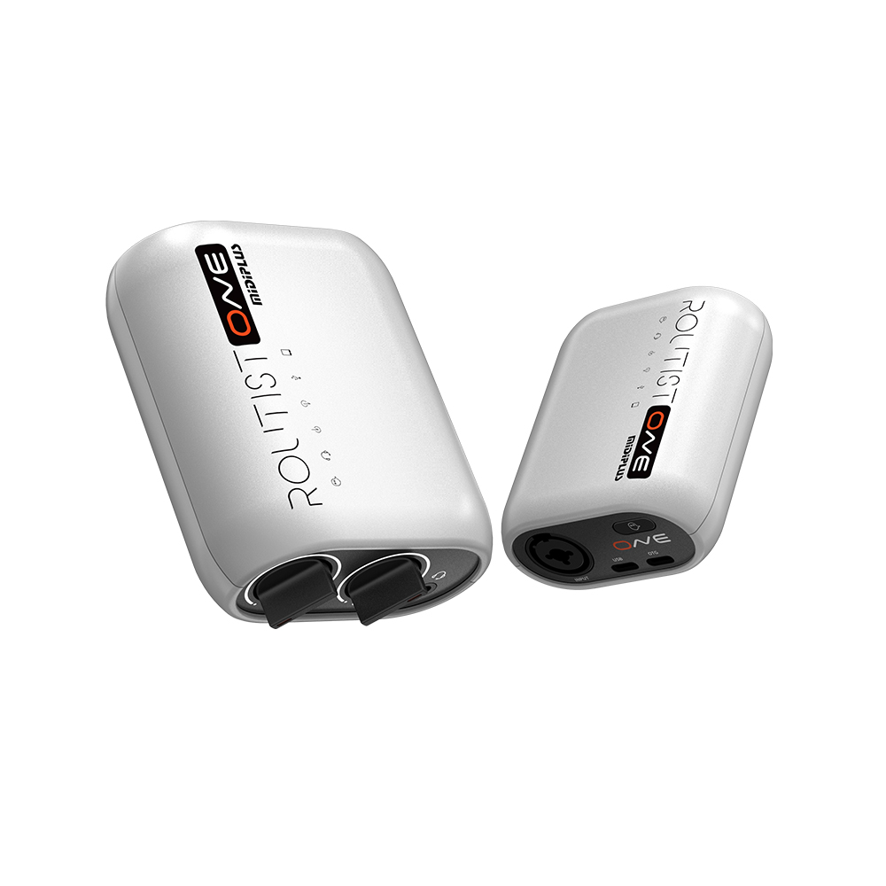 Midiplus Routist R1 портативный 2-в-2 выход USB аудио интерфейс 24 бит/96 кГц 48 В фантомная мощность OTG Звуковая карта для потоковой передачи