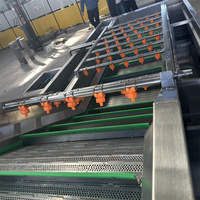 XIYUAN Automatische Luchtbel Fruit- en Groentewasmachine met Nauwkeurige Temperatuurregeling voor Restaurantgebruik, Maïsverwerking, Nieuw