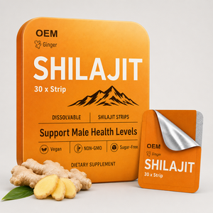 Oral Thin Film Strips Shilajit Fast Dissolving Oral Lozenge Vitamins Oral Thin Film Strips - Product Image 3